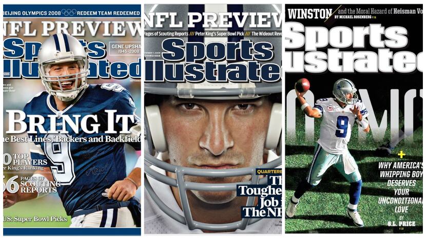 Dallas Cowboys Qb Tony Romo, 2009 Nfl Football Preview Sports Illustrated  Cover by Sports Illustrated