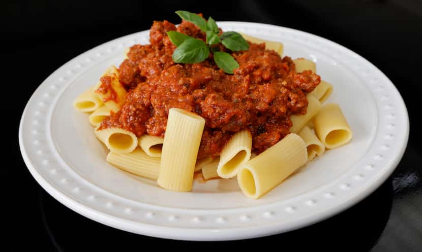Margie’s Italian Gardens’ rigatoni with meat sauce was Gigi Howell's favorite when she was a...