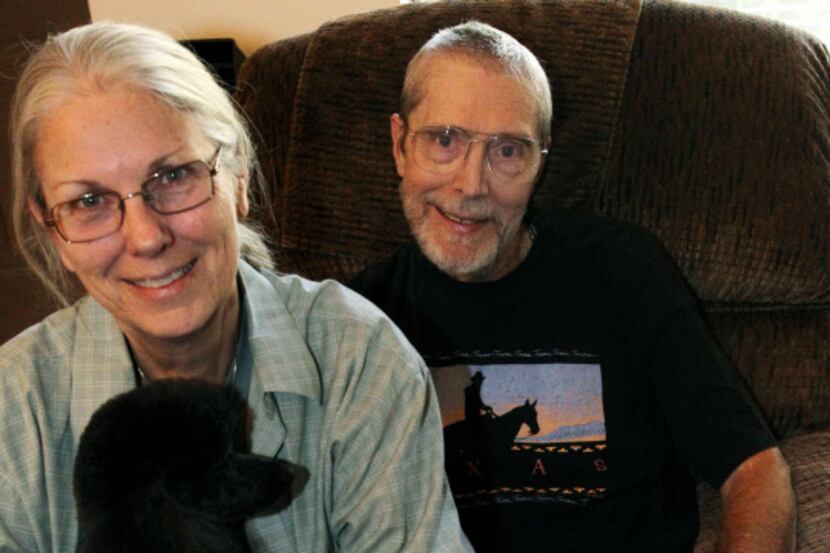 Phil Paschke, with wife Marty and dog Jazz, is retiring as the coordinator of alcoholism...