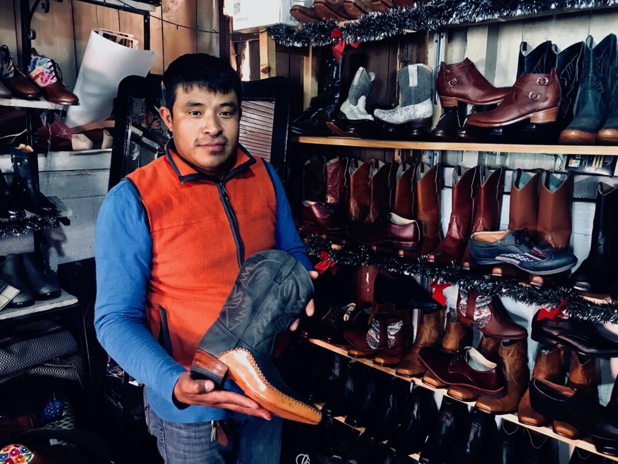 Bootmaker Eduardo Barahona said in January 2019 he is inspired by Texas to work on his...