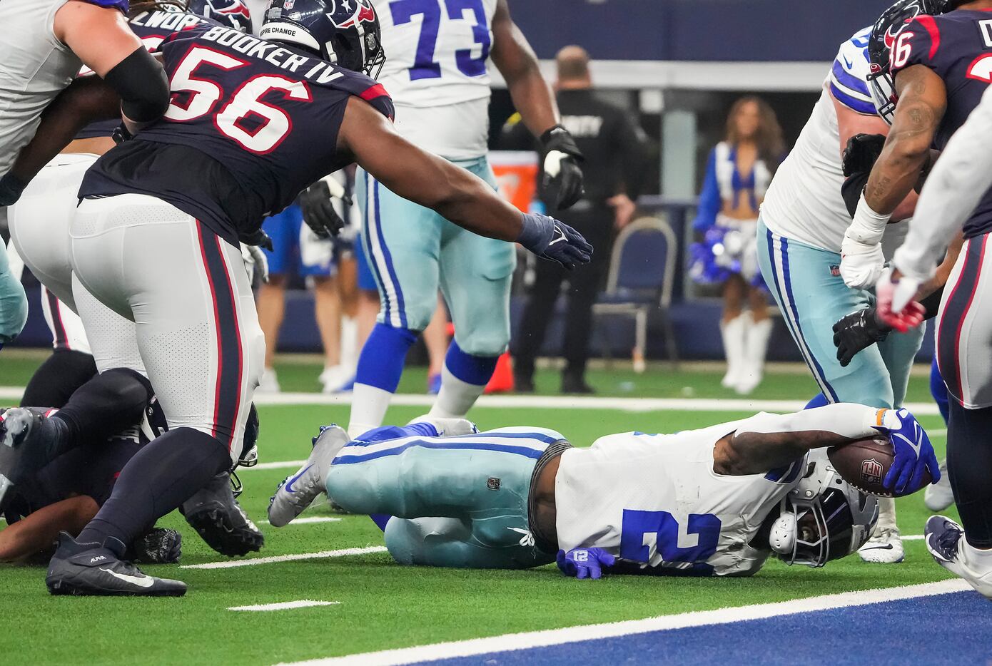 Cowboys avoid devastating upset at home, come back and beat Texans