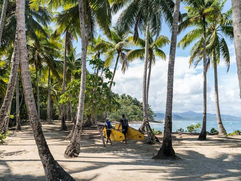 
Paddle boarding at Amanera Resort in Dominican Republic
