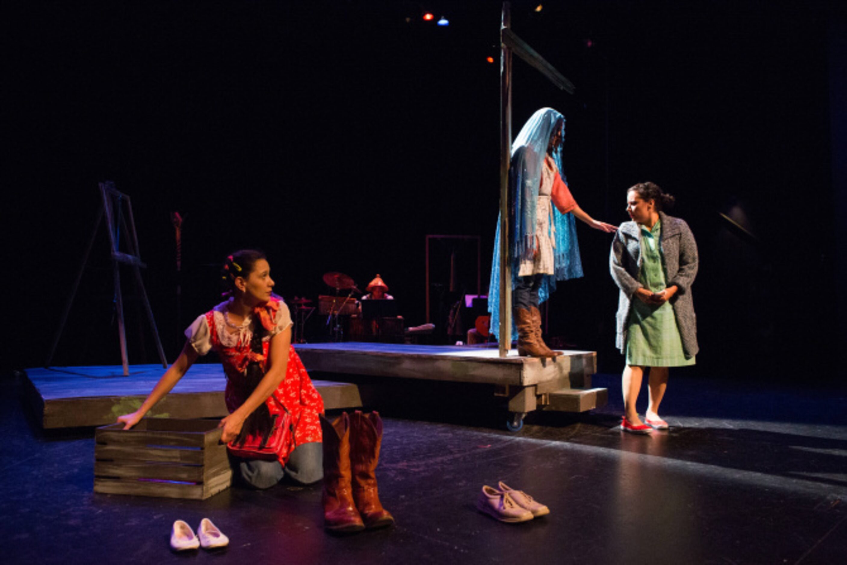 Cara Mia Theatre Company performs Milagritos at the Latino Cultural Center in Dallas on...