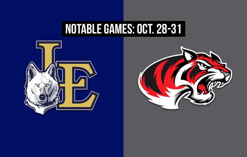 Notable games for the week of Oct. 28-31 of the 2020 season: Little Elm vs. Denton Braswell.
