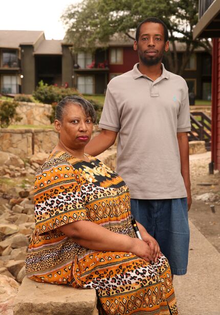Fred Rooters has helped his mother, Sacharazonta, navigate her eviction case. He believes he...