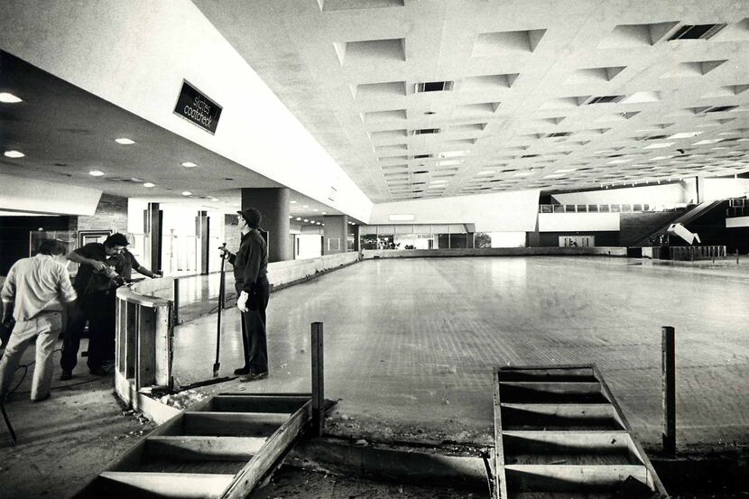 The ice skating arena at Dallas Love Field shown in a 1979 file photo