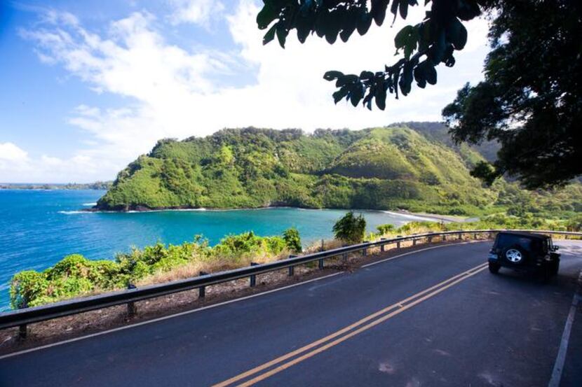 
A jeep or convertible really makes the road to Hana on Maui something to remember.
