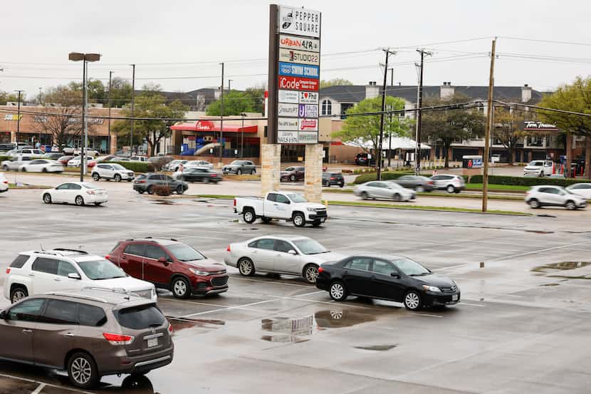 Pepper Square Market photographed on Thursday, March 7, 2024, in Dallas. A plan to rezone...
