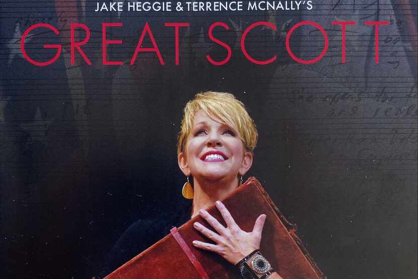 DVD cover, Dallas Opera production of Jake Heggie - Terrence McNally 'Great Scott"