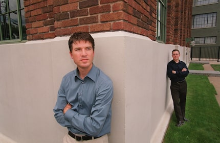 Brothers Brady (right) and Brandt Wood, photographed here in 2003, were the owners of...