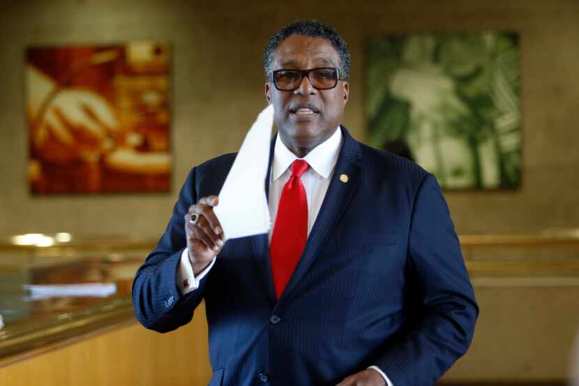 Dwaine Caraway, the former acting mayor and longtime city council member announces that he...