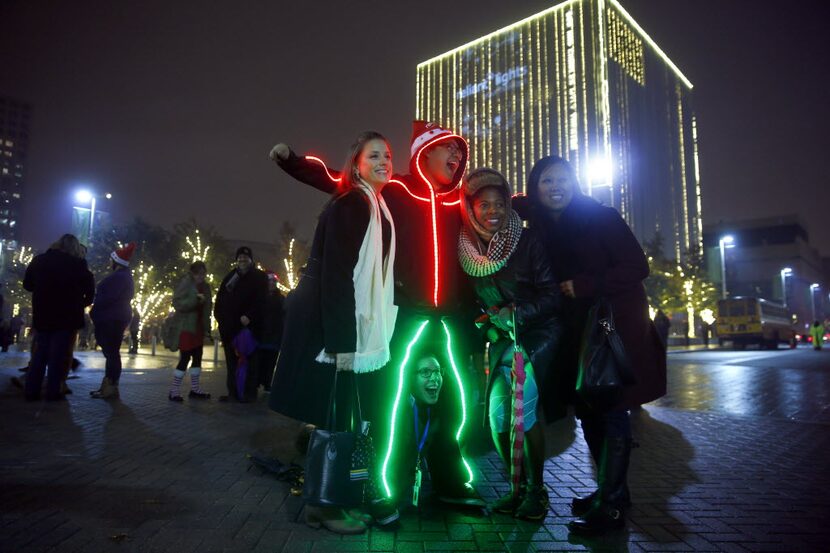 Jennifer Knight (left), Courtney King (bottom), Kimme Paley and Anna Hwang posed for a photo...