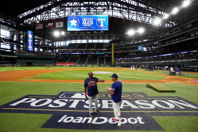 The Texas Rangers and Houston Astros Play for a Spot in the World