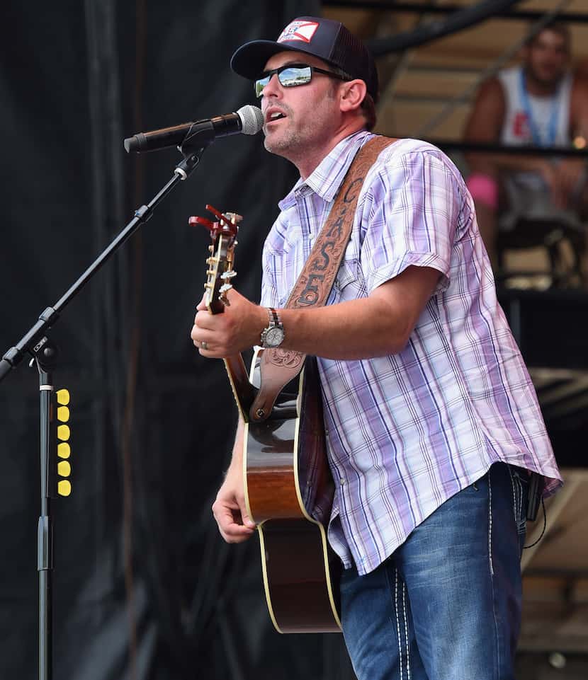 Singer/Songwriter Casey Donahew performs at Kicker Country Stampede Manhattan, Kansas - Day...