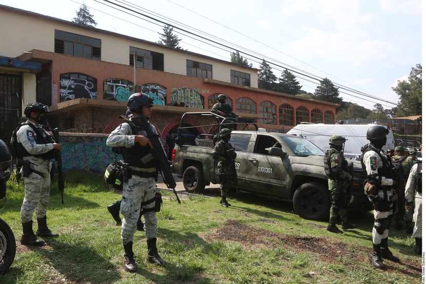 Enfrentamiento entre miembros del Cártel de Sinaloa y elementos de la Secretaría de...