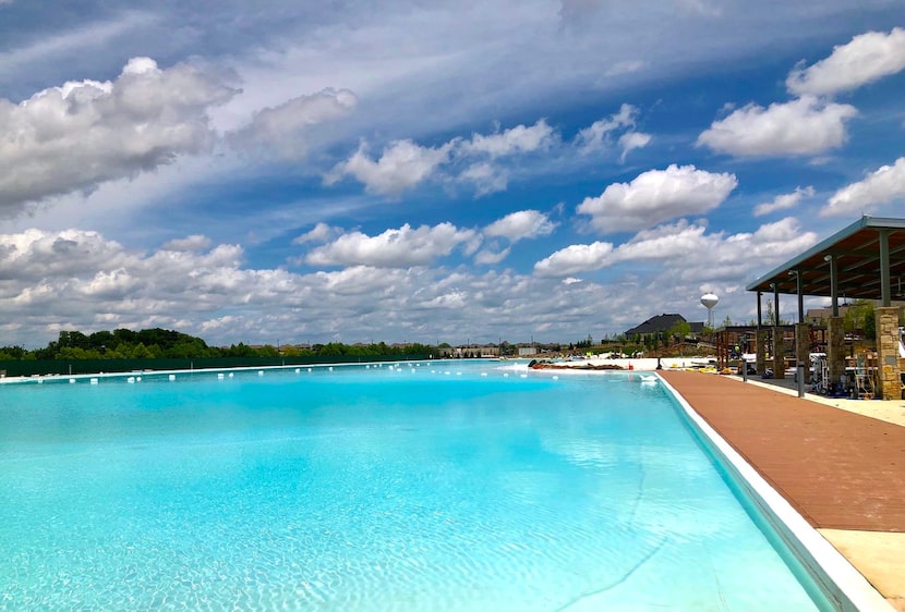 Windsong Ranch opened its Crystal Lagoon water feature in 2019.