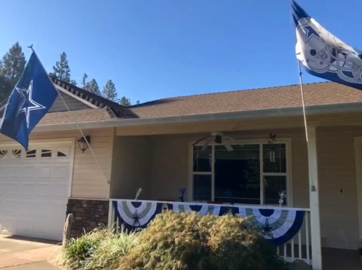 Dale Morgan's house in Paradise, Calif., which was destroyed in the deadly Camp Fire....