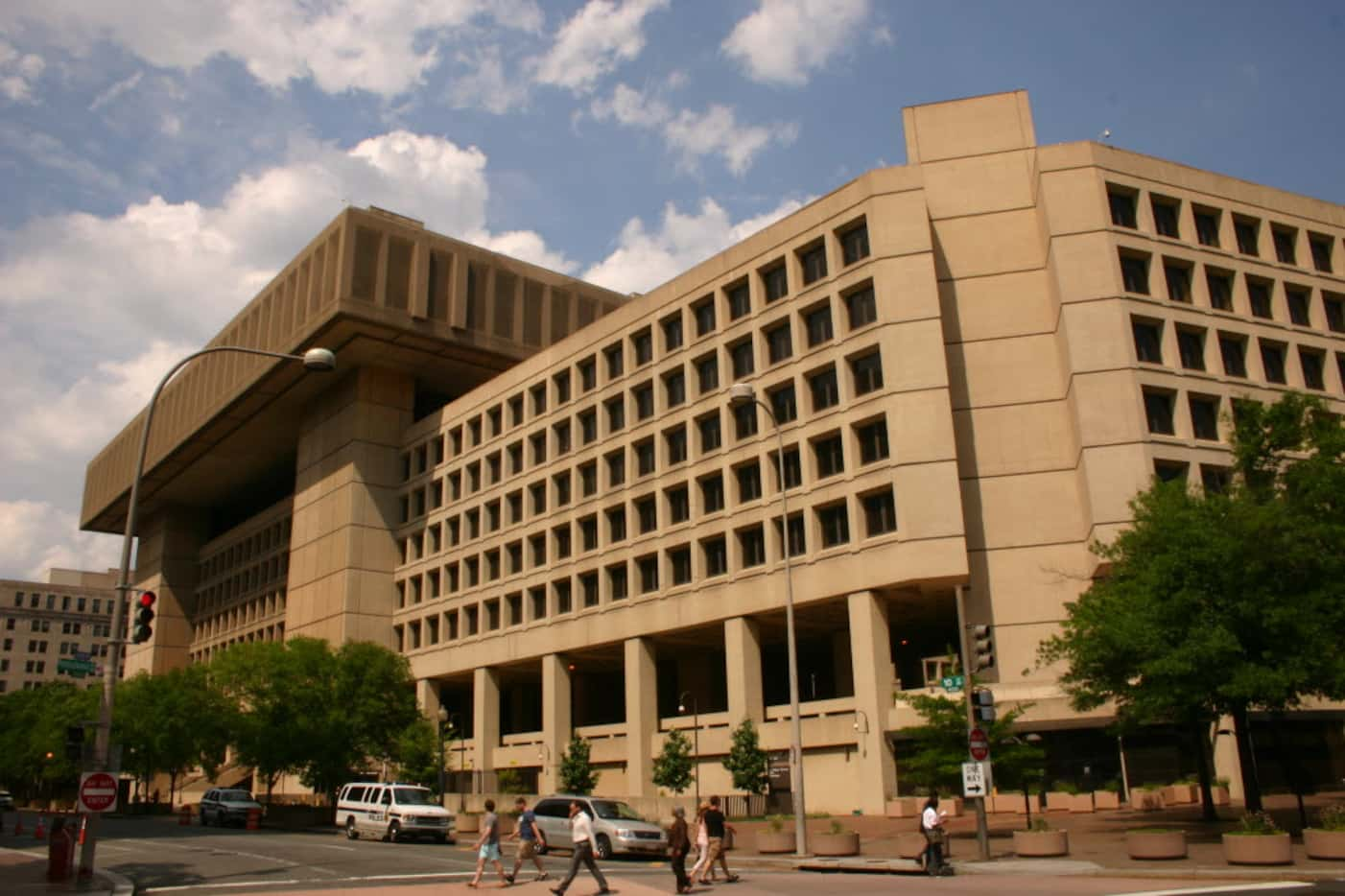 It is reported that President Donald Trump rants about the ugliness of the FBI Headquarters...