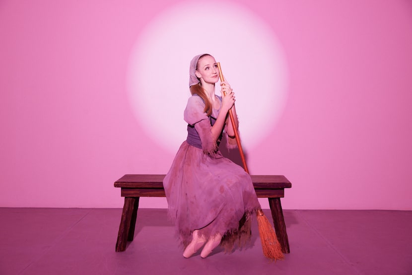 Texas Ballet Theater principal dancer Nicole Von Enck portrays Cinderella in a revival of...