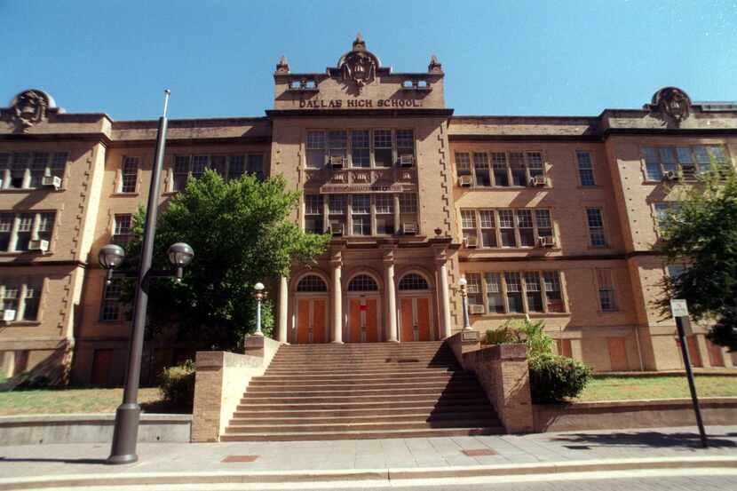  The old Dallas High School was built over 100 years ago and will be turned into an office...