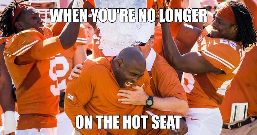 From SportsDay meme maker, here's what Charlie Strong might think if he wins in Dallas on...