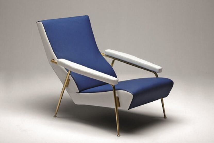 This armchair is a Molteni&C reproduction of the armchair designed by Gio Ponti in 1953 for...
