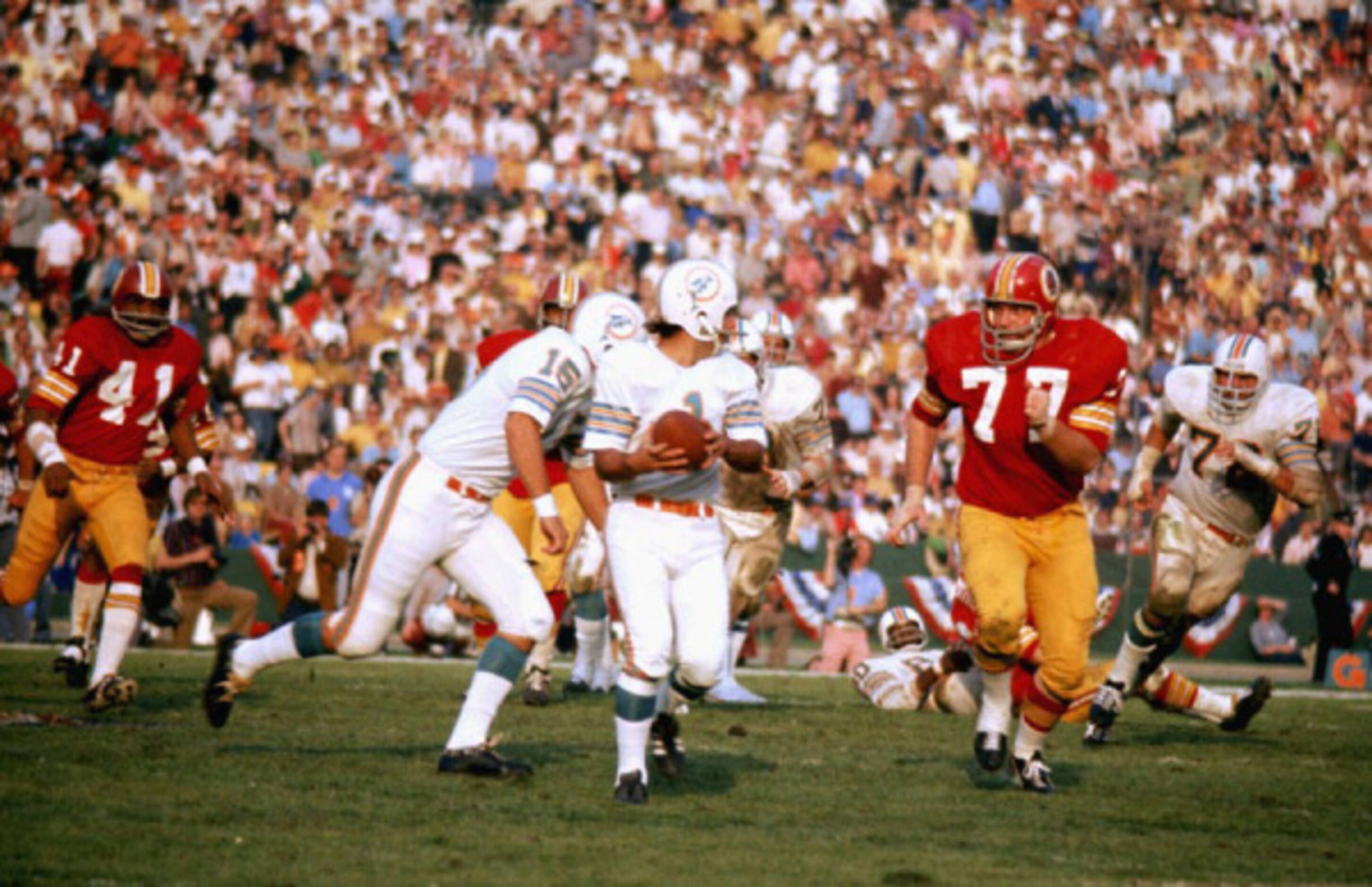 15. Garo Yepremian's turnover:

Playing for the first perfect season in NFL history in the...