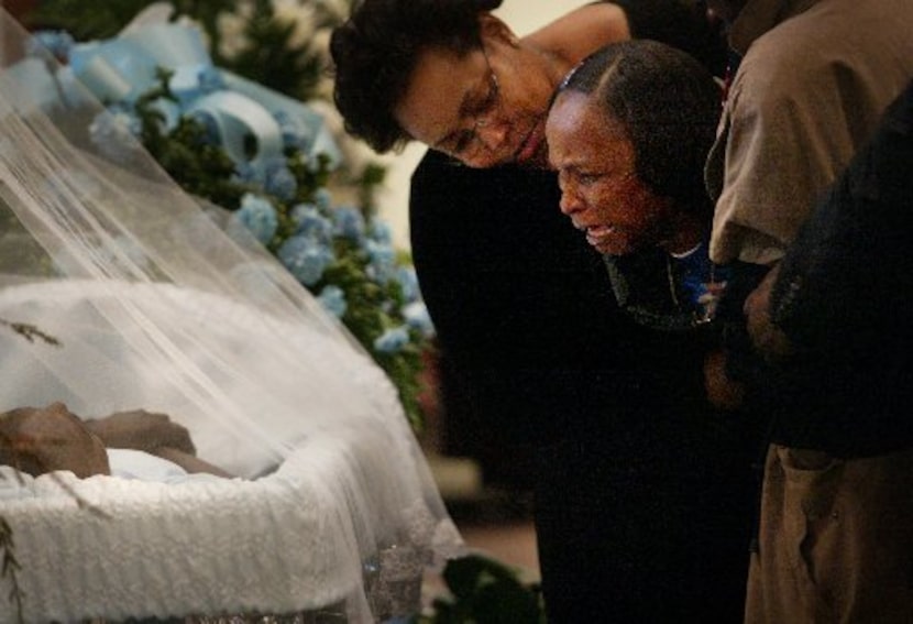 In April 2007, funeral services were held for Brandon Washington, who was shot and killed by...