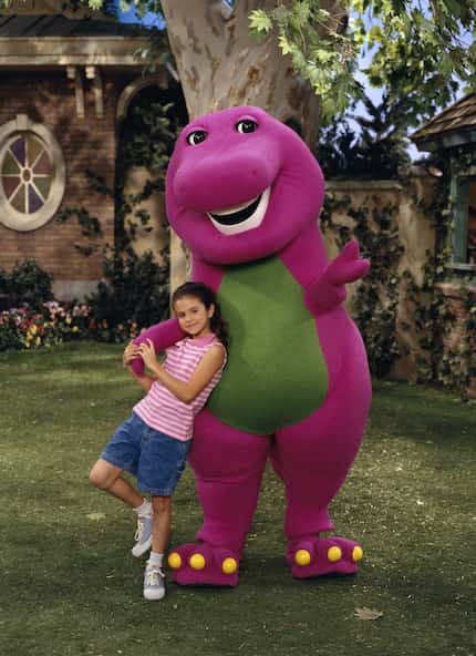 Selena Gomez made her acting debut on "Barney & Friends," which was taped in the Dallas area. 