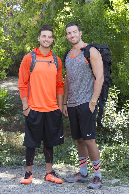 Tanner Kloven of Fort Worth (left) and Josh Ahern of Dallas (right) are Team Texas.