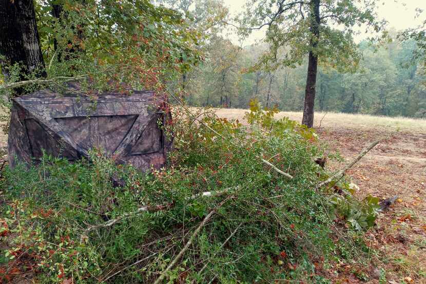 Pop-up ground blinds are becoming increasingly popular with deer and turkey hunters because...