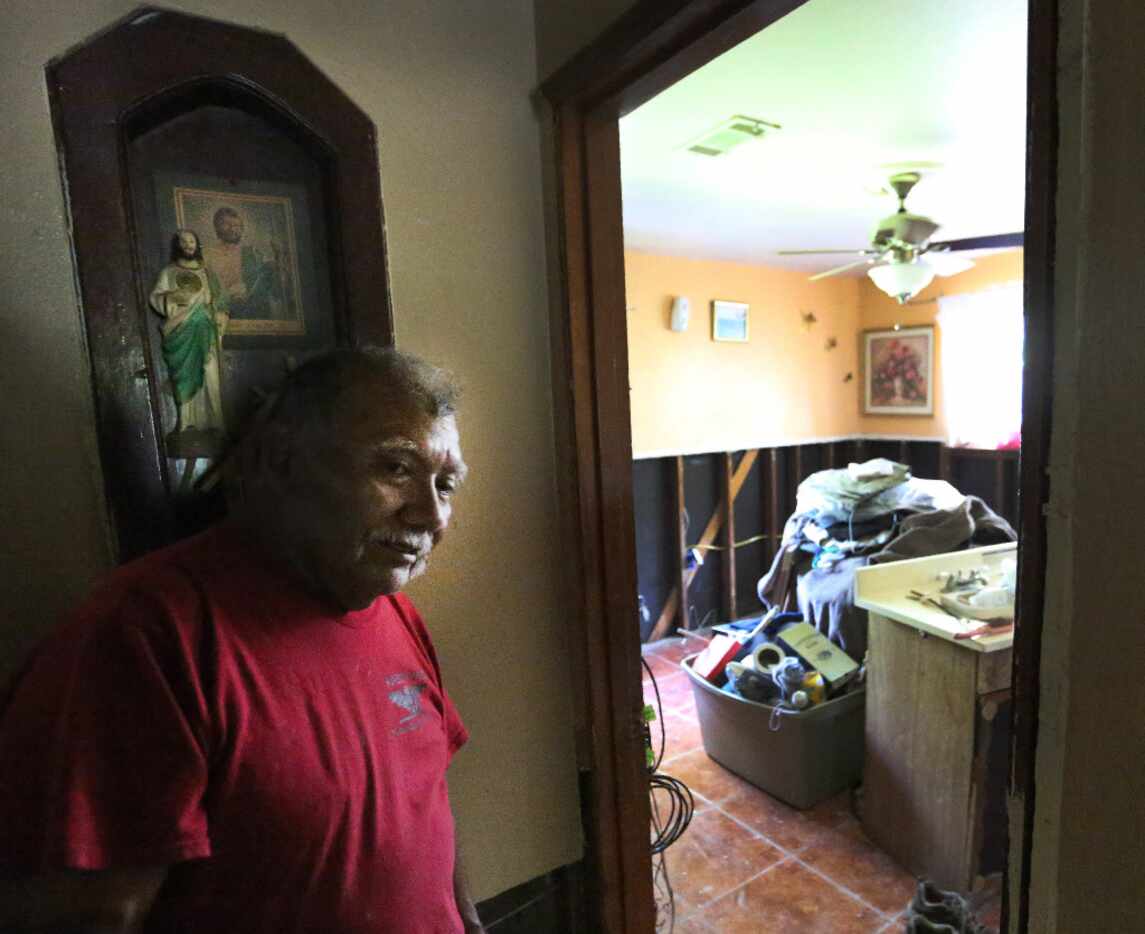 Policarpo Romero, a Mexican immigrant with legal status, talks about trying to pay for...