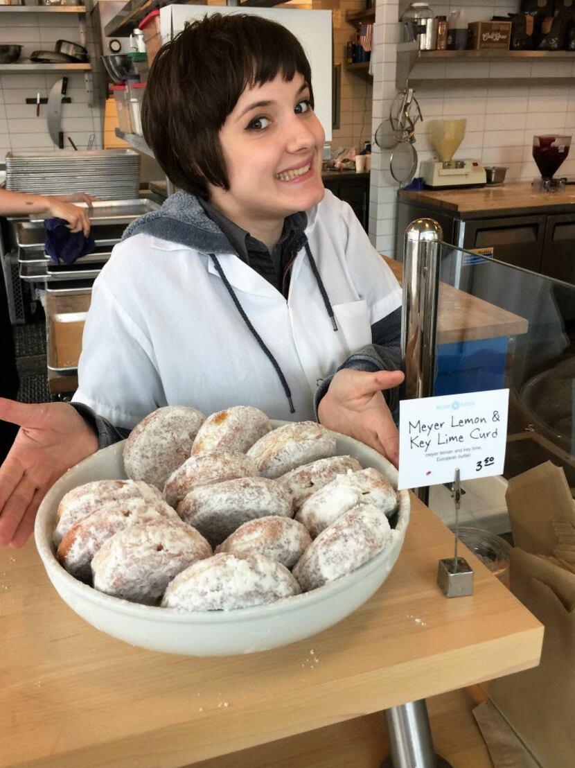 Serving Blue Star Donuts with a smile, this charming worker knows Portland residents love...