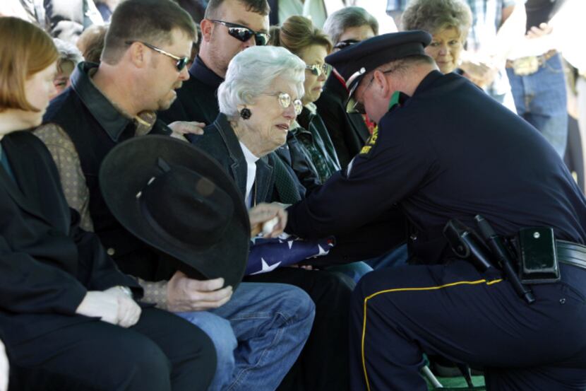 Wyvonne McLelland, mother of slain Kaufman County District Attorney Mike McLelland, received...