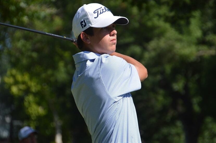 Gaven Lane, 14, of Argyle won the 20th Veritex Bank Byron Nelson Junior Championship after a...