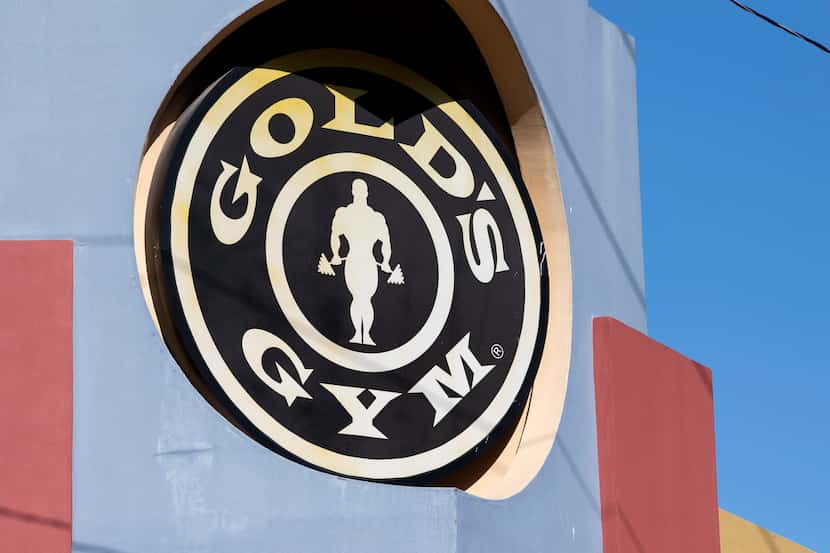 A shuttered Gold's Gym building is photographed at the corner of Fairmount Street and...
