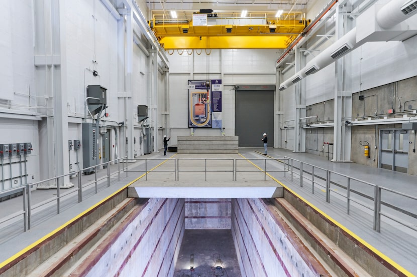 The interior of Abilene Christian University's Dillard Science and Engineering Research...