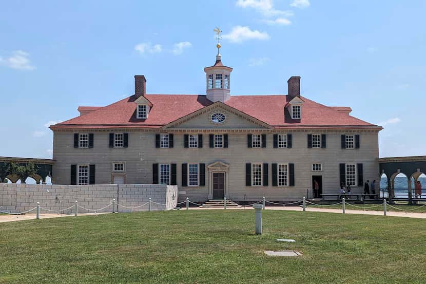 George Washington's residence undergoes a $40 million revitalization project in Mount...