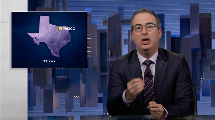 Comedian and political commentator John Oliver placed a national spotlight on Frisco in his...