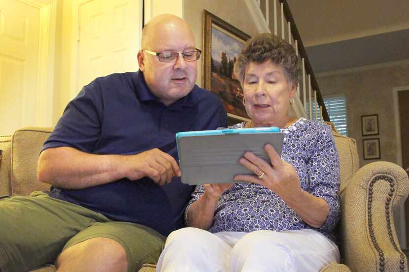 Personal Technology columnist Jim Rossman offers his mother, Diane Rossman, some tips on...