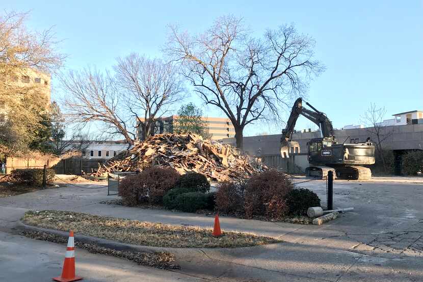 The Ginger Man pub in Uptown Dallas was demolished in March 2021. Here's what's left of the...