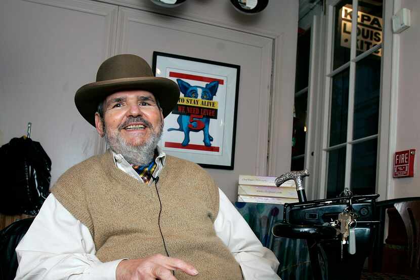 In this 2007 file photo, chef Paul Prudhomme speaks during an interview at his French...