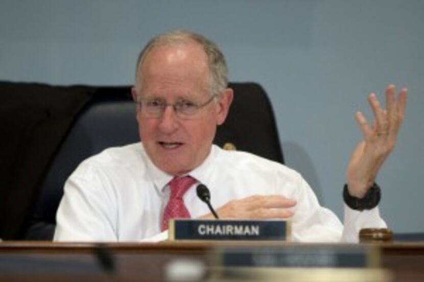  House Agriculture Chairman Mike Conaway, R-Midland, at a hearing Oct. 7. (AP/Carolyn Kaster)