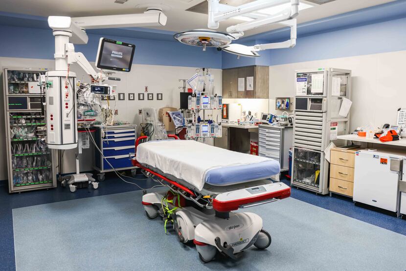 Trauma room at the Children’s Medical Center in Dallas on Wednesday, June 16, 2021. (Lola...