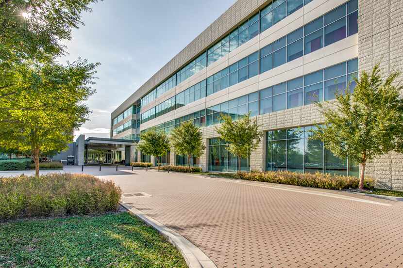 Ericsson's two-building Plano office complex in Legacy business park is hunting new tenants.