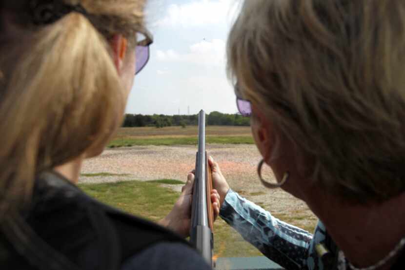 The shattering of clay pigeons against the blue Texas sky was a rush and a moment of pride...