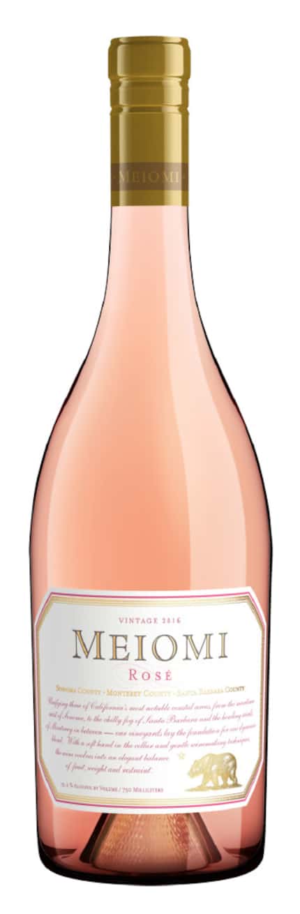 Meiomi Rosé wine