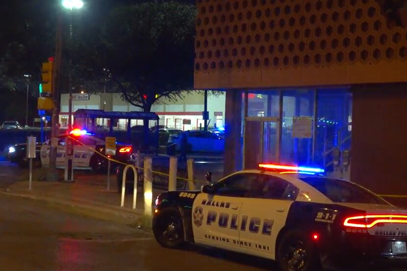 According to police, people in two vehicles fired into the crowd outside a north Oak Cliff...