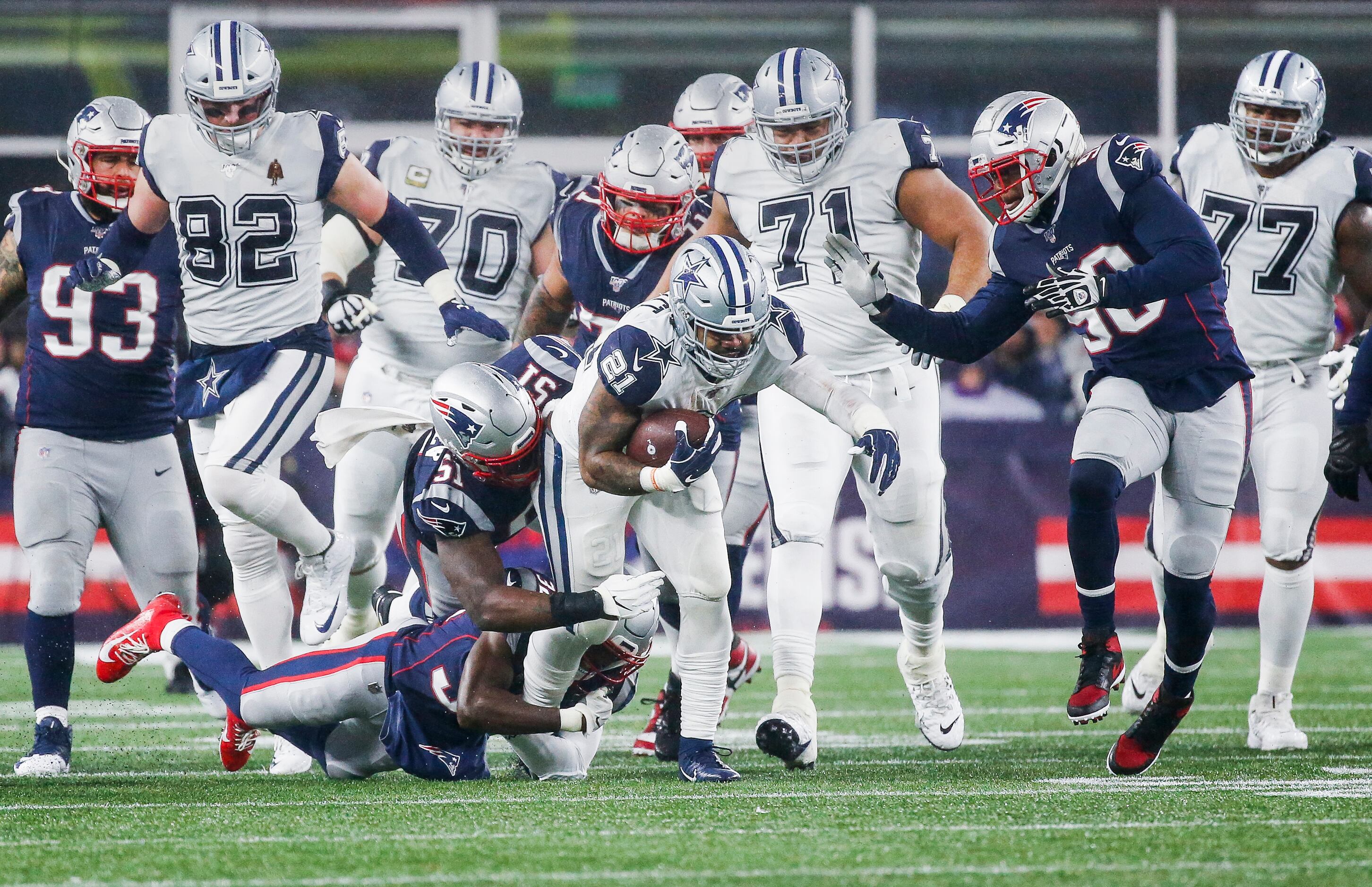 Ezekiel Elliot returns: How to watch today's New England Patriots vs. Dallas  Cowboys game - CBS News