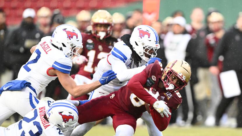 BC football energized in first spring drills under Jeff Hafley - The Boston  Globe